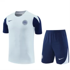 Inter Milan Børn Træningstrøje Sæt 2025-26 - Shorts Grå