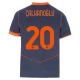 Inter Milan Çalhanoğlu 20 Tredjetrøje 2025-26 Fodboldsæt