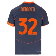 Inter Milan Dimarco 32 Tredjetrøje 2025-26 Fodboldsæt