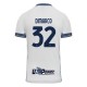 Inter Milan Dimarco 32 Udebanetrøje 2024-25 Fodboldsæt