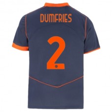 Inter Milan Dumfries 2 Tredjetrøje 2025-26 Fodboldsæt