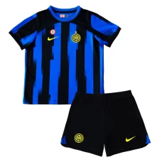 Inter Milan Fodboldsæt Børn 2023-24 Hjemmebanetrøje