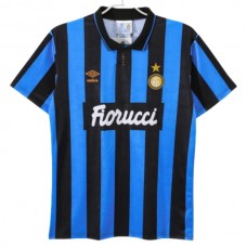 Inter Milan Hjemmebanetrøje Retro 1992-94 Fodboldsæt