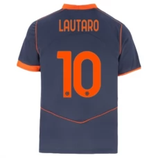 Inter Milan Lautaro 10 Tredjetrøje 2025-26 Fodboldsæt