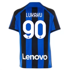 Inter Milan Trøje 2022-23 Romelu Lukaku 90 Hjemmebanetrøje
