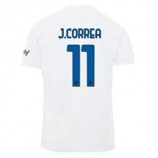Inter Milan Trøje 2023-24 J.Correa 11 Udebanetrøje