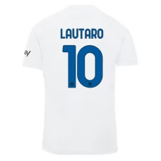 Inter Milan Trøje 2023-24 Lautaro Martínez 10 Udebanetrøje