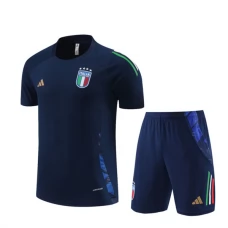 Italien Børn Træningstrøje Sæt 2024-25 - Shorts Blå