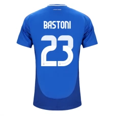 Italien EM 2024 Bastoni 23 Hjemmebanetrøje Fodboldsæt
