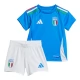 Italien EM 2024 Børn Hjemmebanetrøje Fodboldsæt