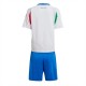 Italien EM 2024 Børn Udebanetrøje Fodboldsæt