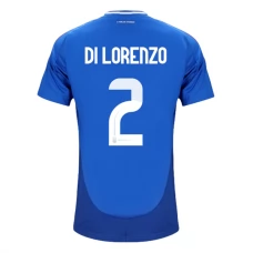 Italien EM 2024 Di Lorenzo 2 Hjemmebanetrøje Fodboldsæt
