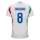 Italien EM 2024 Jorginho 8 Udebanetrøje Fodboldsæt