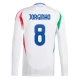 Italien EM 2024 Jorginho 8 Udebanetrøje Langærmet Fodboldsæt