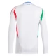 Italien EM 2024 Udebanetrøje Langærmet Fodboldsæt