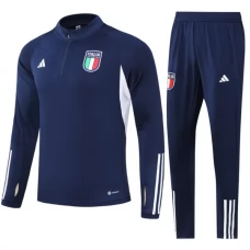 Italien Træningssæt 2023-24 - 1-4 Zip Navy