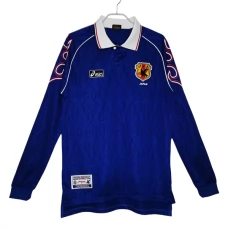 Japan Hjemmebanetrøje Retro 1998 Langærmet Fodboldsæt