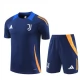 Juventus Børn Træningstrøje Sæt 2024-25 - Shorts Blå