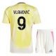 Juventus Børn Vlahović 9 Udebanetrøje 2024-25 Fodboldsæt