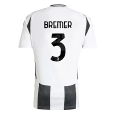 Juventus Bremer 3 Hjemmebanetrøje 2024-25 Fodboldsæt