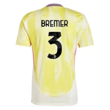 Juventus Bremer 3 Udebanetrøje 2024-25 Fodboldsæt