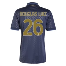 Juventus Douglas Luiz 26 Tredjetrøje 2024-25 Fodboldsæt