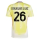 Juventus Douglas Luiz 26 Udebanetrøje 2024-25 Fodboldsæt