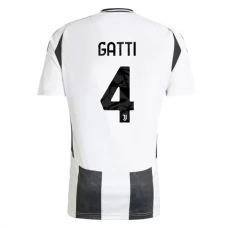 Juventus Gatti 4 Hjemmebanetrøje 2024-25 Fodboldsæt