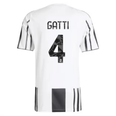 Juventus Gatti 4 Hjemmebanetrøje 2025-26 Fodboldsæt