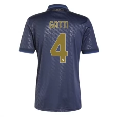 Juventus Gatti 4 Tredjetrøje 2024-25 Fodboldsæt