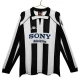 Juventus Hjemmebanetrøje Retro 1997-98 Langærmet Fodboldsæt