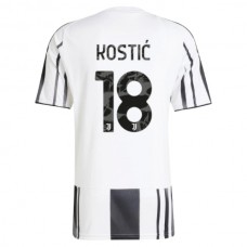 Juventus Kostić 18 Hjemmebanetrøje 2025-26 Fodboldsæt