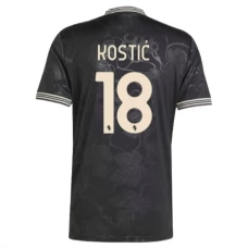 Juventus Kostić 18 Tredjetrøje 2025-26 Fodboldsæt