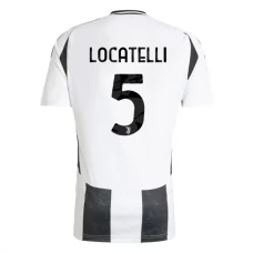 Juventus Locatelli 5 Hjemmebanetrøje 2024-25 Fodboldsæt