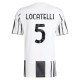 Juventus Locatelli 5 Hjemmebanetrøje 2025-26 Fodboldsæt