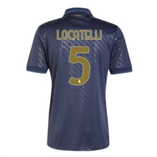 Juventus Locatelli 5 Tredjetrøje 2024-25 Fodboldsæt