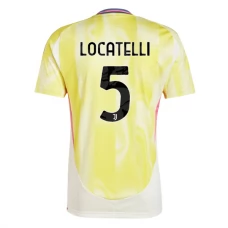 Juventus Locatelli 5 Udebanetrøje 2024-25 Fodboldsæt