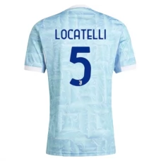 Juventus Locatelli 5 Udebanetrøje 2025-26 Fodboldsæt