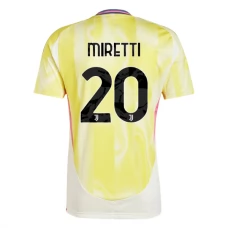 Juventus Miretti 20 Udebanetrøje 2024-25 Fodboldsæt