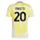 Juventus Miretti 20 Udebanetrøje 2024-25 Fodboldsæt
