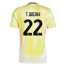 Juventus T.Weah 22 Udebanetrøje 2024-25 Fodboldsæt