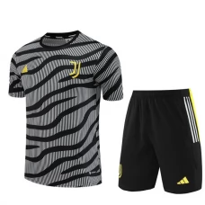 Juventus Trænings T-Shirt Sæt 2023-24 - Sort Hvid