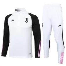 Juventus Træningssæt 2023-24 - 1-4 Zip Hvid