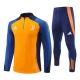 Juventus Træningssæt 2024-25 - 1-4 Zip Blå Orange