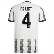 Juventus Trøje 2022-23 De Ligt 4 Hjemmebanetrøje