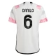 Juventus Trøje 2023-24 Danilo 6 Udebanetrøje
