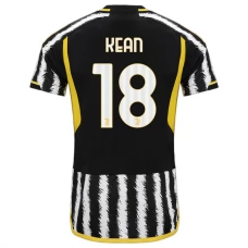 Juventus Trøje 2023-24 Kean 18 Hjemmebanetrøje