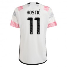 Juventus Trøje 2023-24 Kostic 11 Udebanetrøje