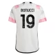 Juventus Trøje 2023-24 Leonardo Bonucci 19 Udebanetrøje
