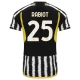 Juventus Trøje 2023-24 Rabiot 25 Hjemmebanetrøje